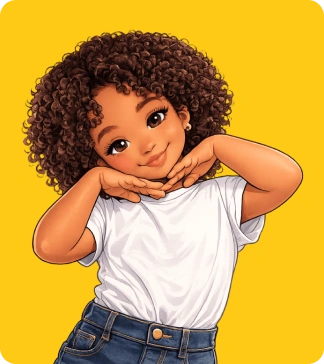 kids fundo amarelo